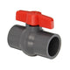Válvula Esfera PVC Hidráulico 1'' Cementar Ced. 80 Hayward