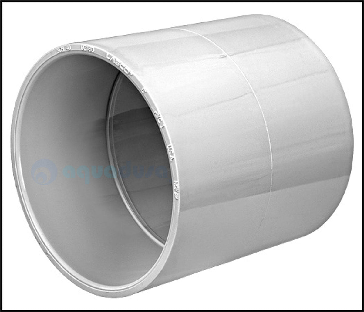 Cople Pvc Hidraulico Cementar Ced40 6'' Lasco Calidad Usa – AQUADUSA