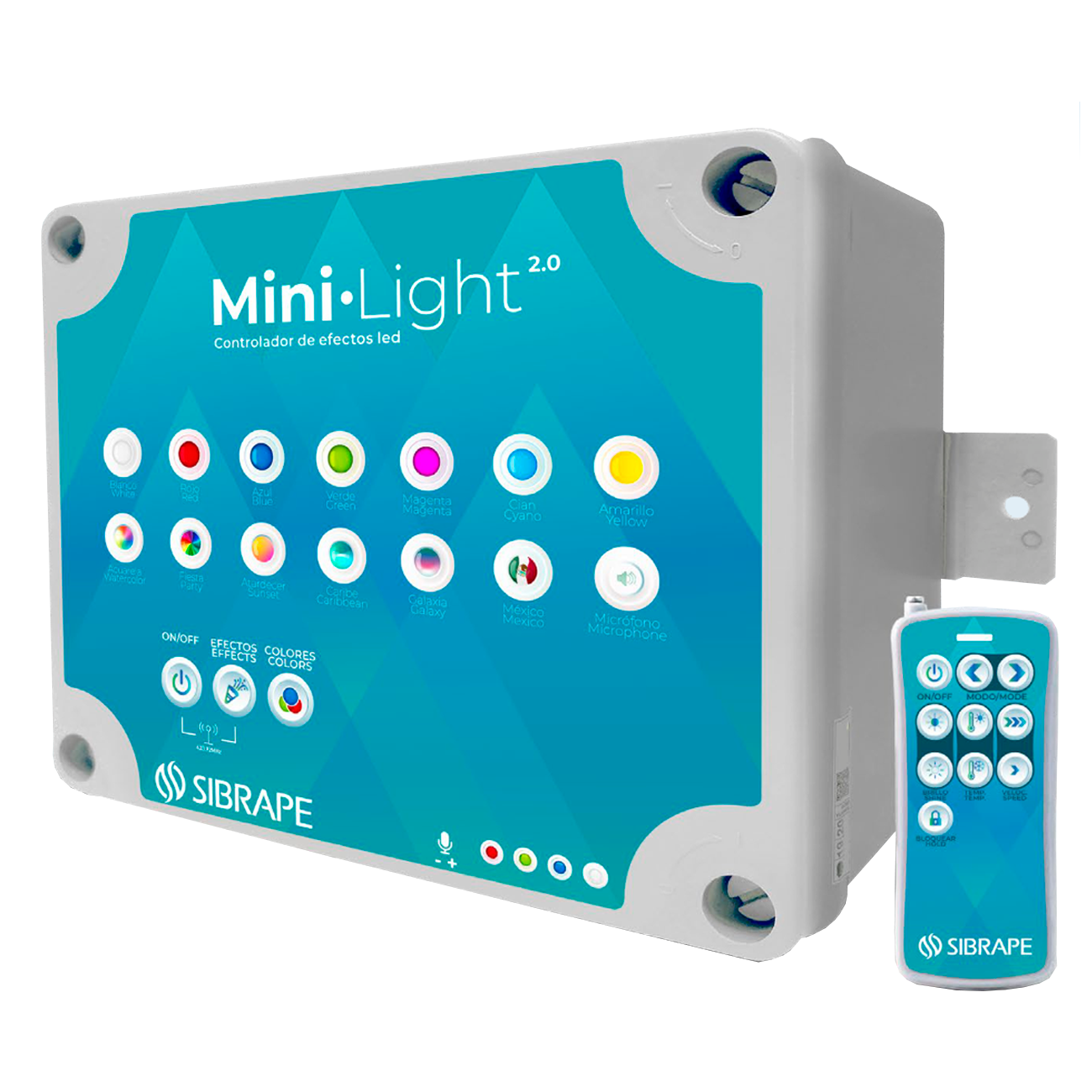 Mini Light Two Wire Kit de 2 Mini Light 2.0 18W Cable 5m con Fuente y Controlador – AQUADUSA